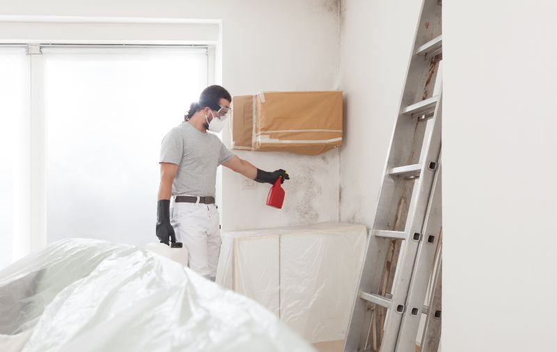 White Mold Mitigation in Frisco, TX